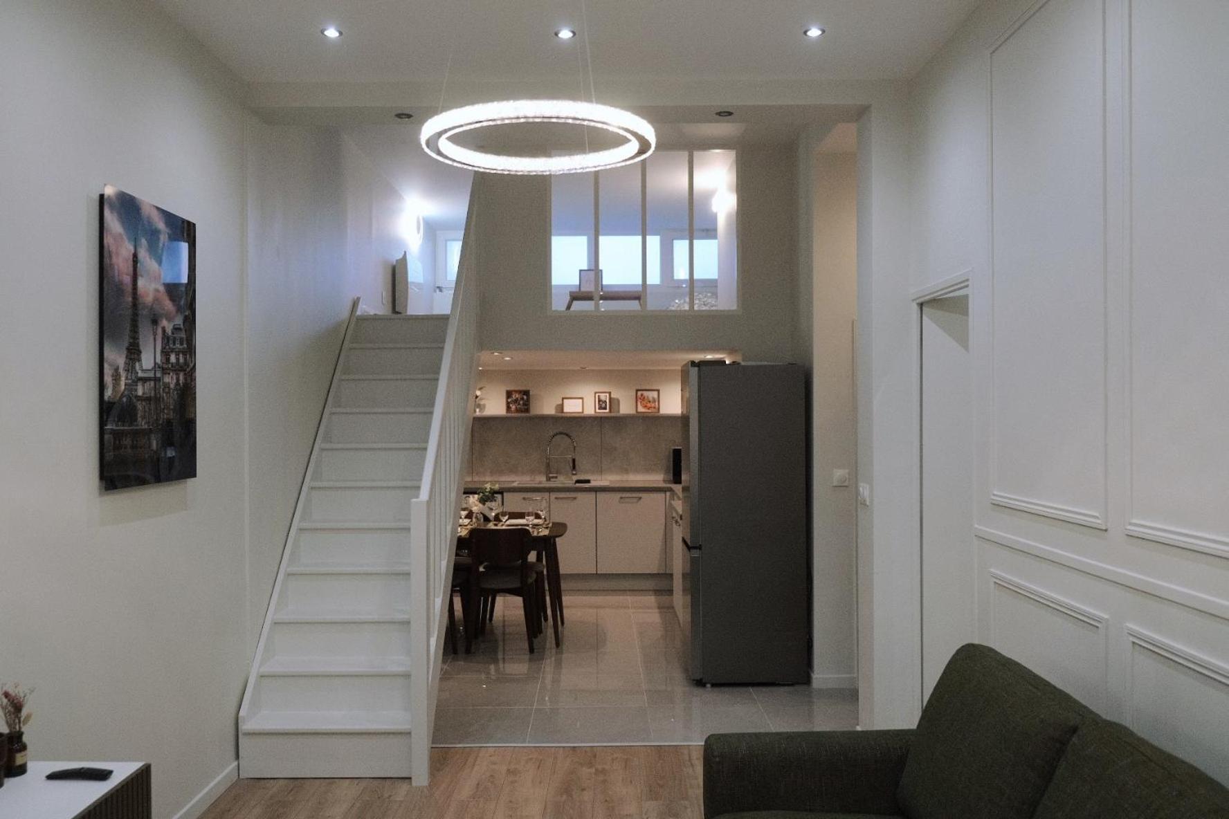 Appartement Mezzanine Contemporain Hypercentre Caen - Chez Jannie Exterior photo